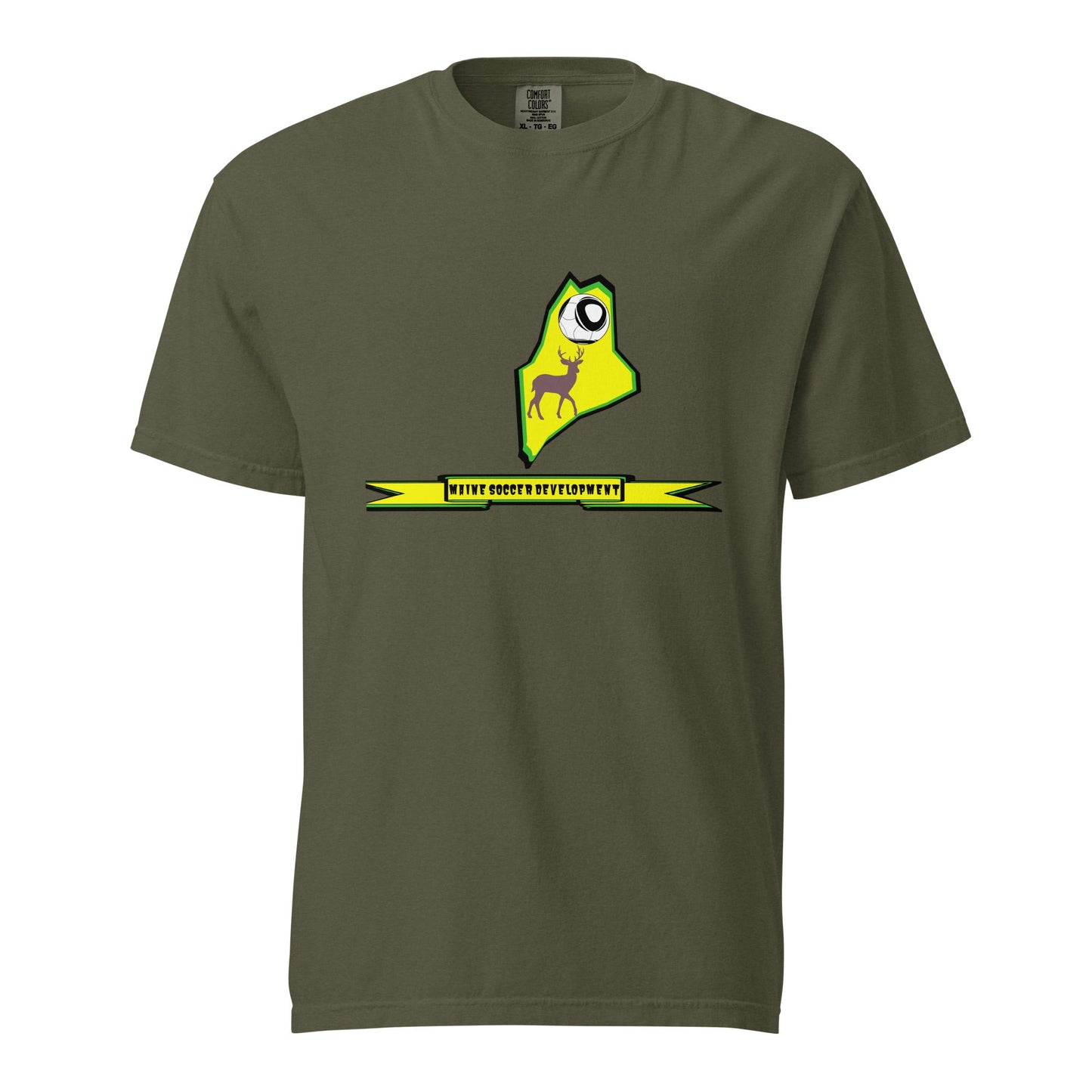 Signature | Comfort Colors T-Shirt | Maine Soccer Development