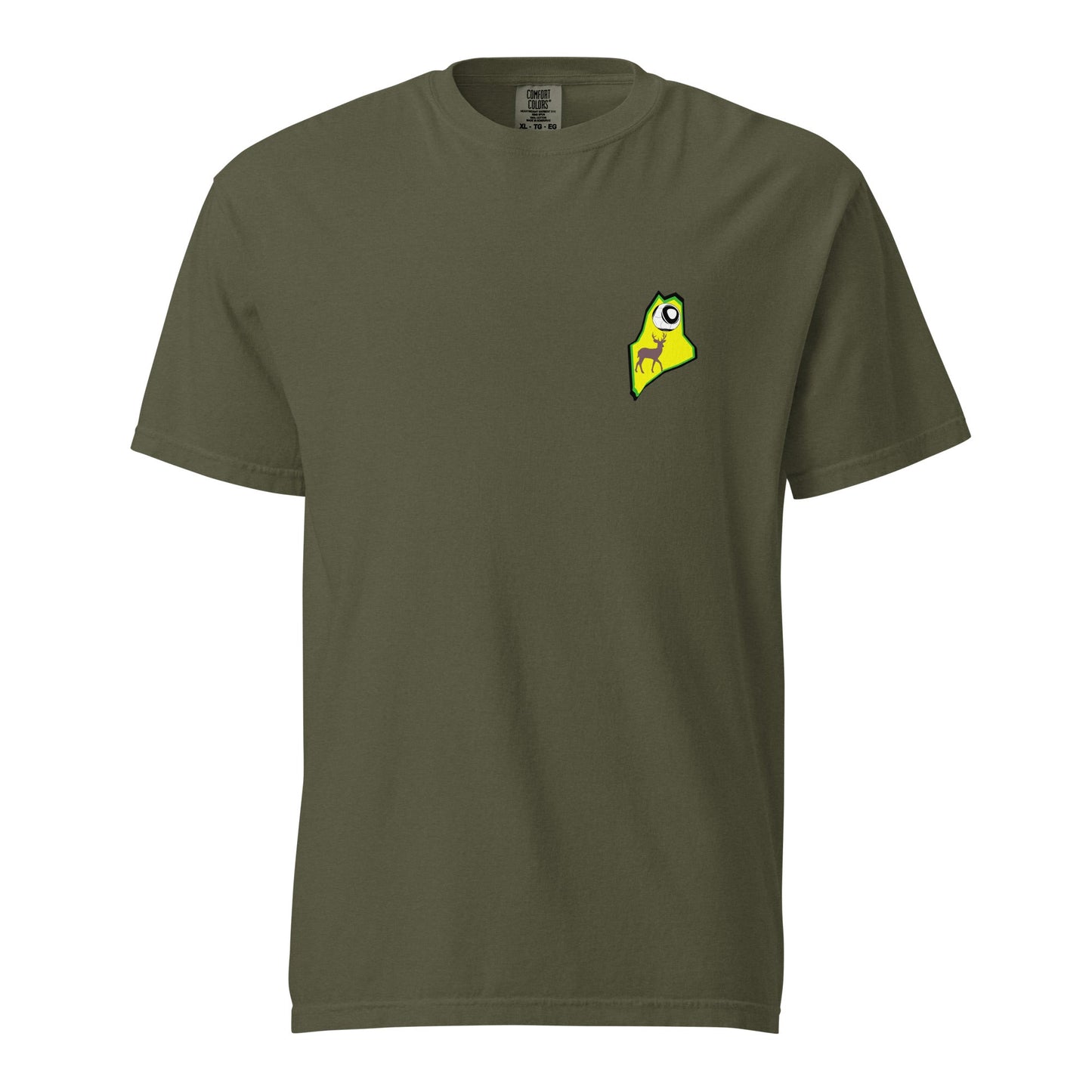 Signature | Comfort Colors T-Shirt | Maine Soccer Development | Pocket Logo