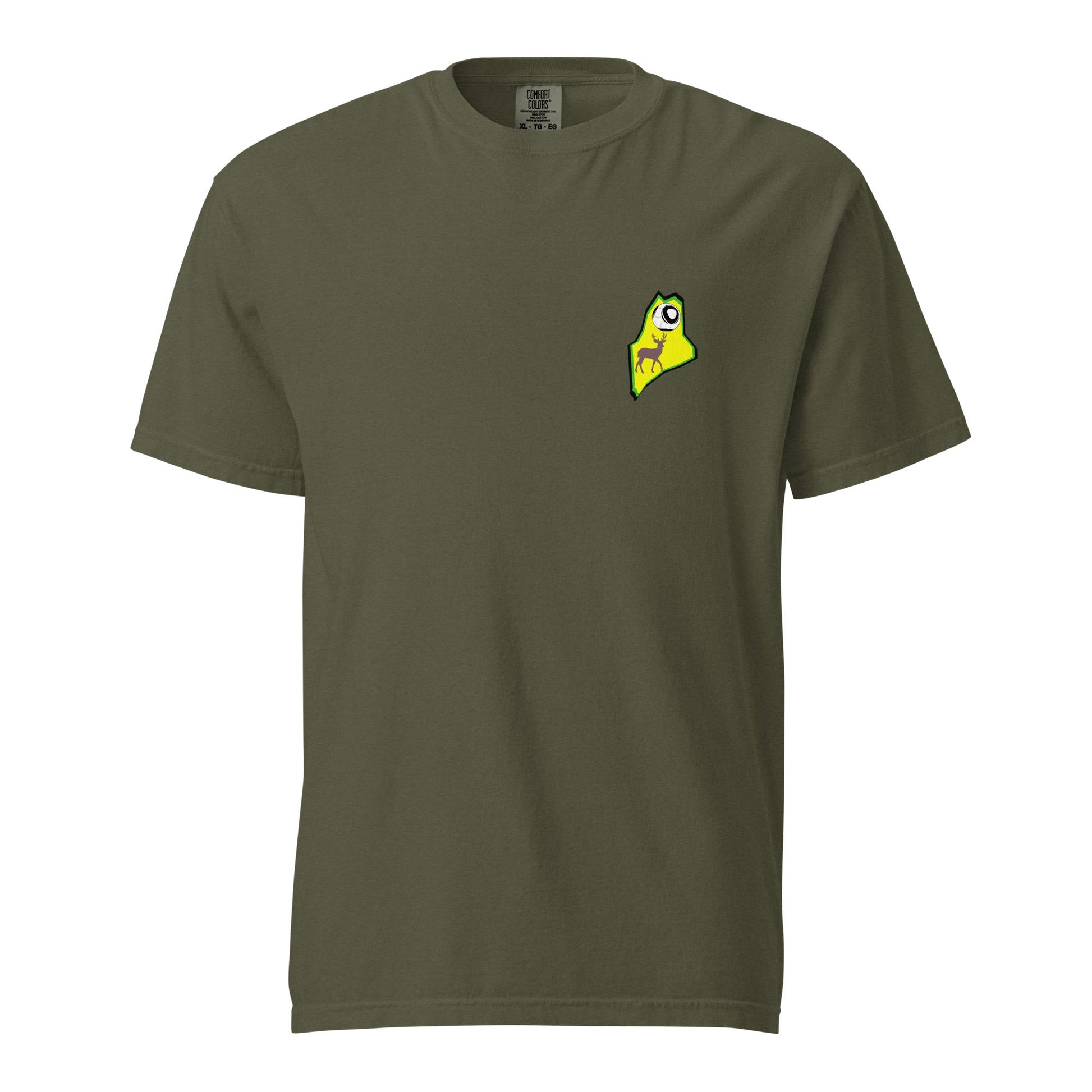 Signature | Comfort Colors T-Shirt | Maine Soccer Development | Pocket Logo