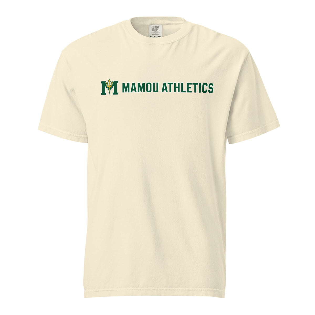 Signature | Comfort Colors T-Shirt | Mamou High School | Emblem Logo