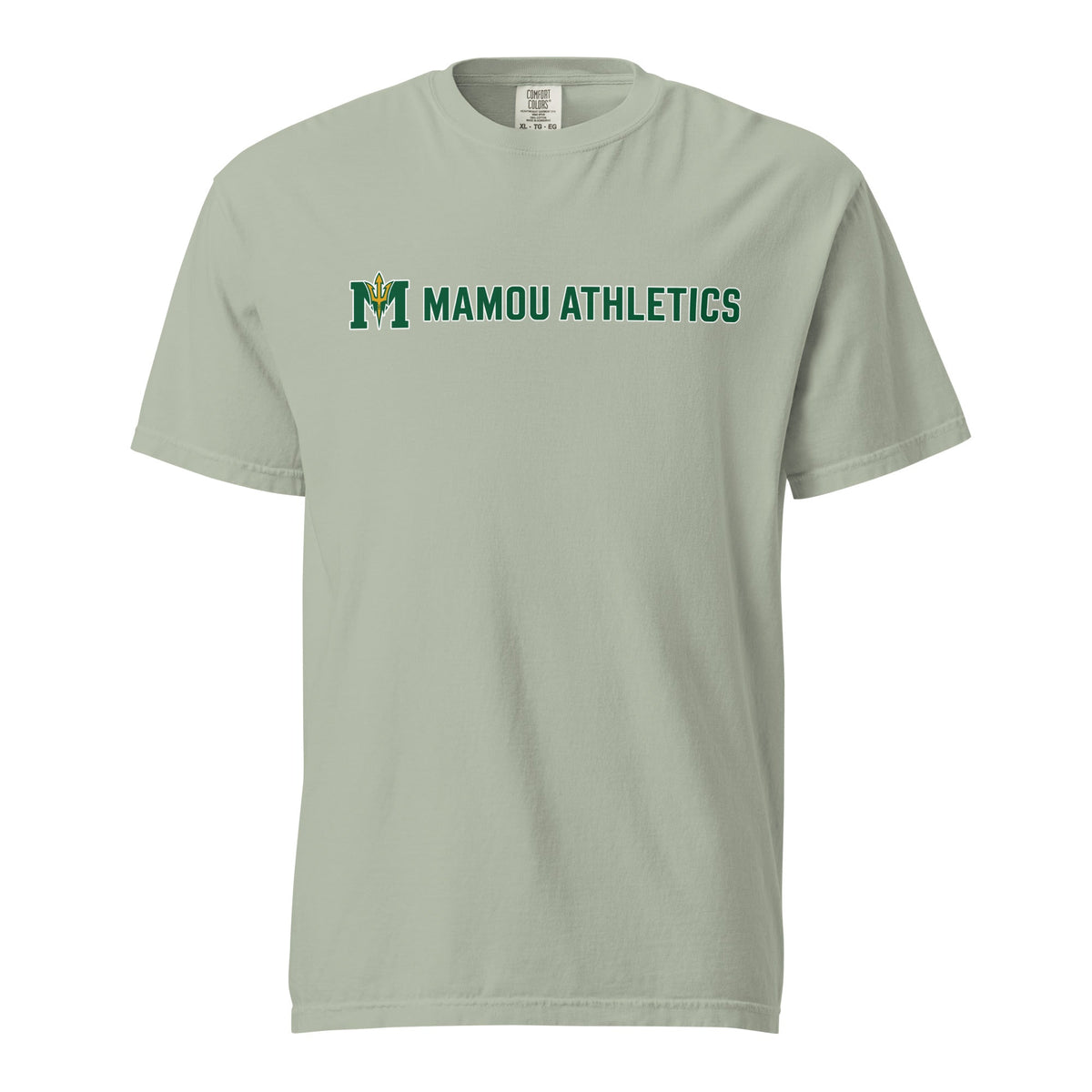 Signature | Comfort Colors T-Shirt | Mamou High School | Emblem Logo