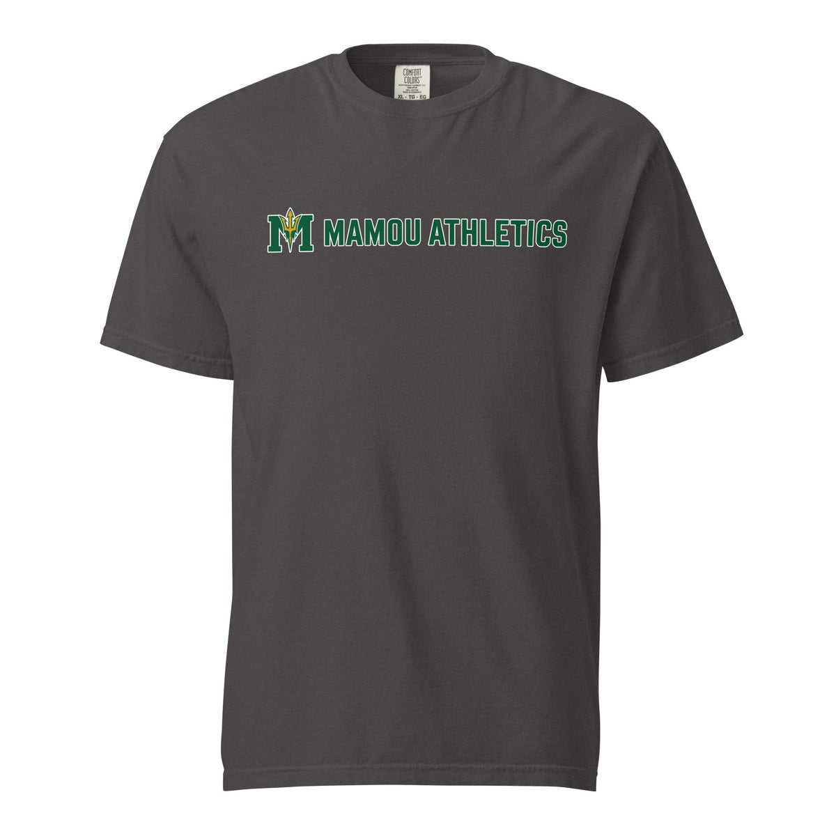 Signature | Comfort Colors T-Shirt | Mamou High School | Emblem Logo