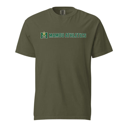 Signature | Comfort Colors T-Shirt | Mamou High School | Emblem Logo