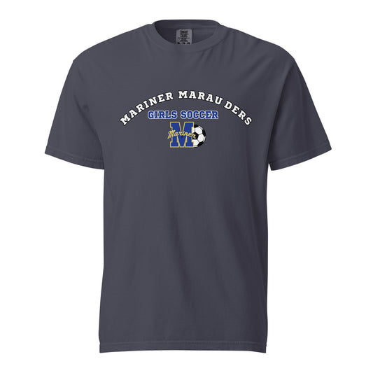 Signature | Comfort Colors T-Shirt | Mariner girls soccer | Crest Logo
