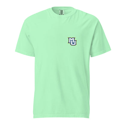 Signature | Comfort Colors T-Shirt | Marquette University Women's Hockey | MU Mark Backprint Logo