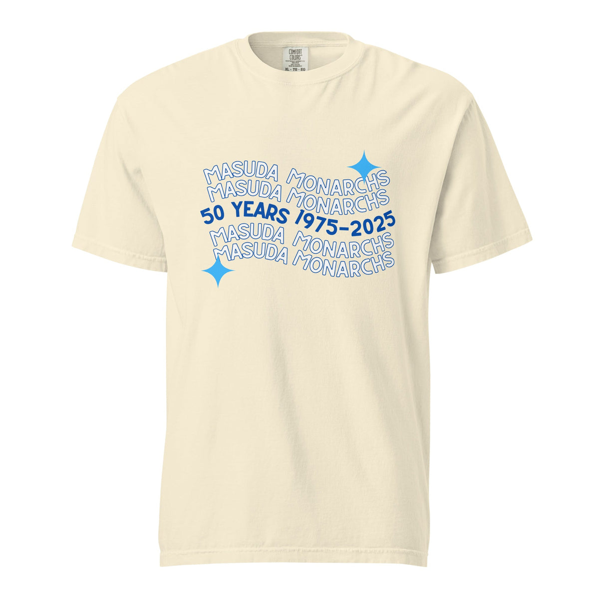 Signature | Comfort Colors T-Shirt | Masuda Middle School | 50 Years Logo