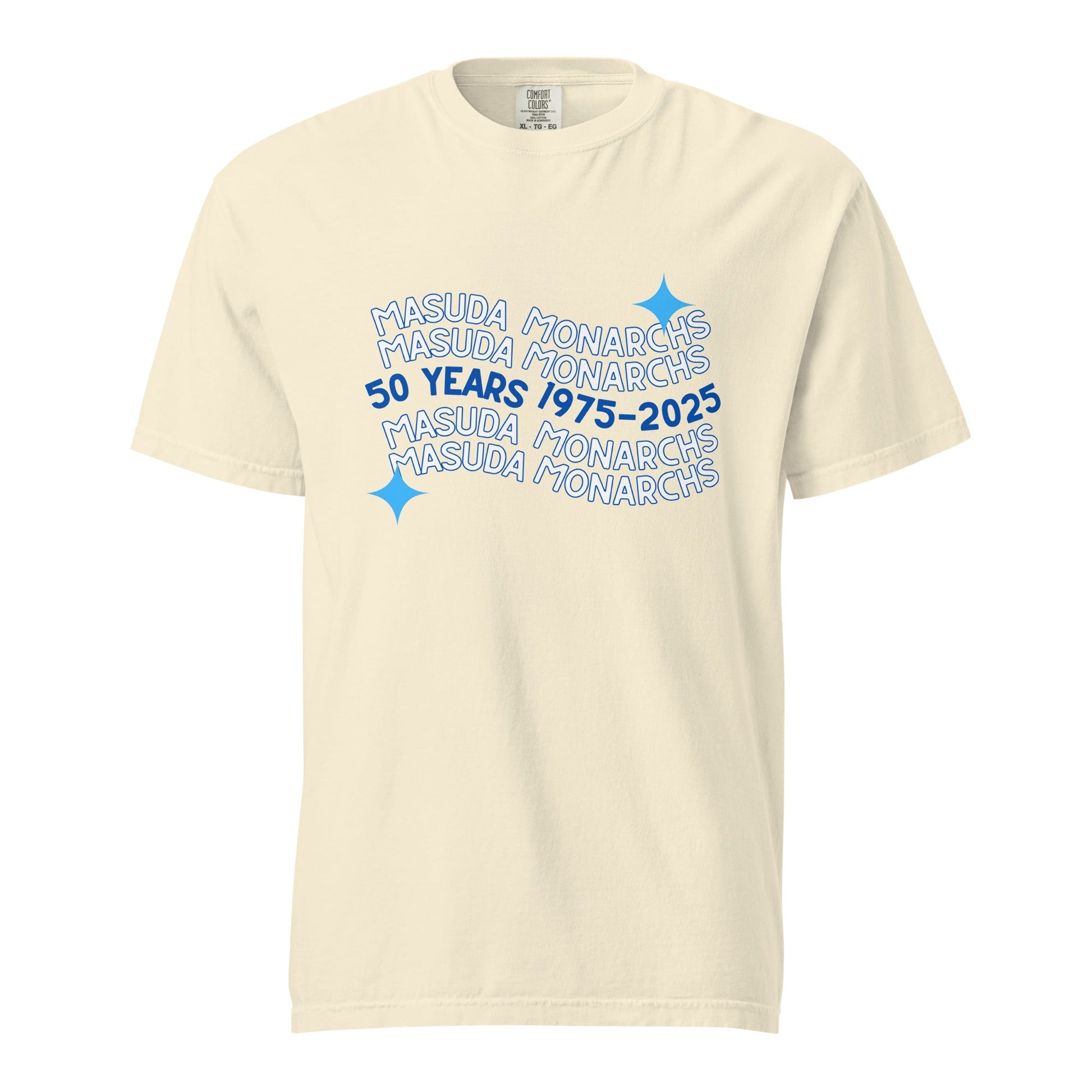 Signature | Comfort Colors T-Shirt | Masuda Middle School | 50 Years Logo
