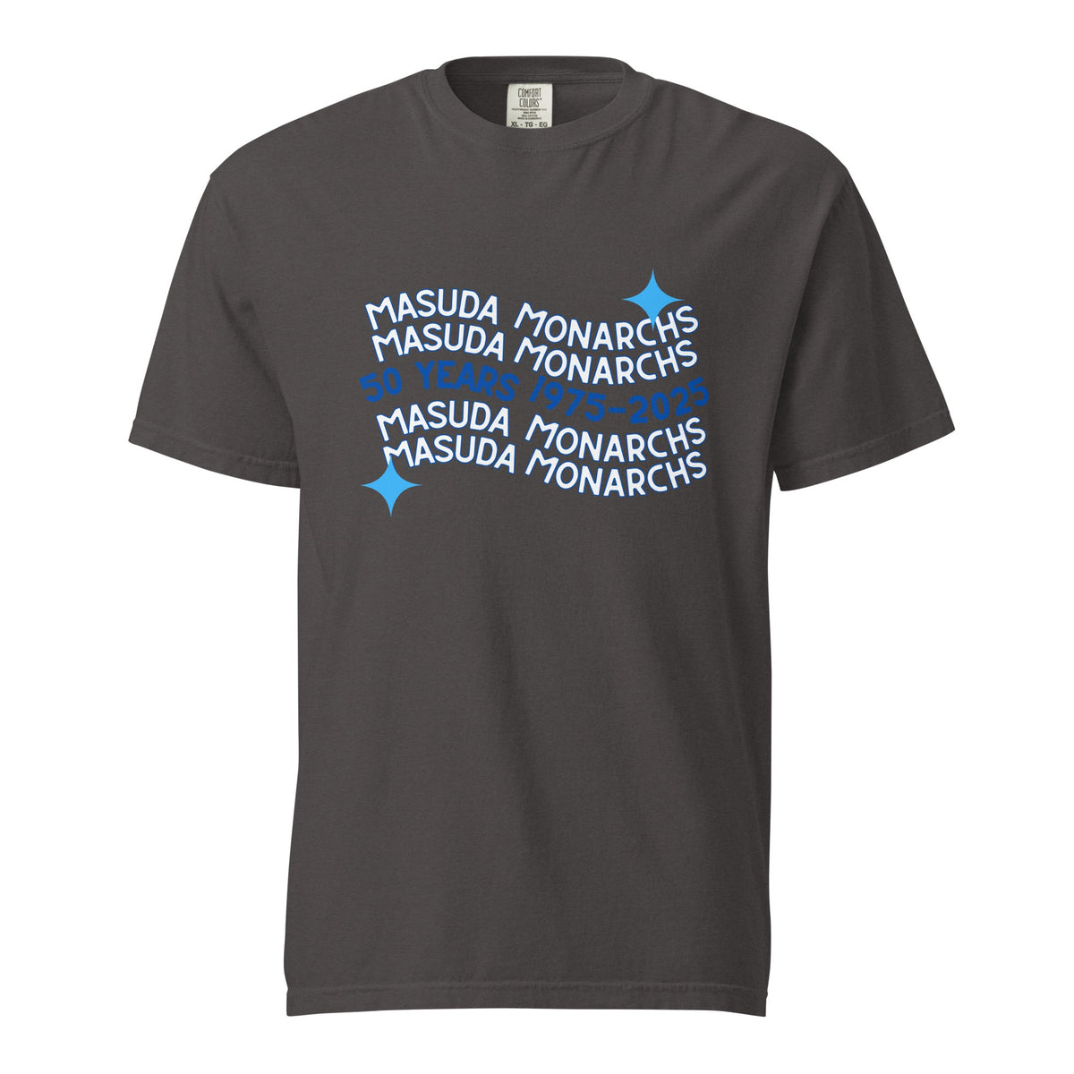 Signature | Comfort Colors T-Shirt | Masuda Middle School | 50 Years Logo