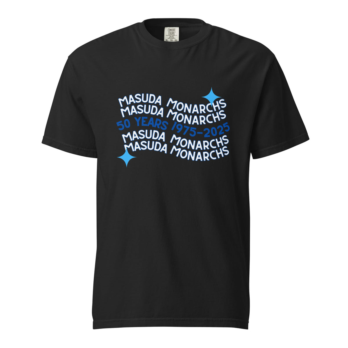 Signature | Comfort Colors T-Shirt | Masuda Middle School | 50 Years Logo
