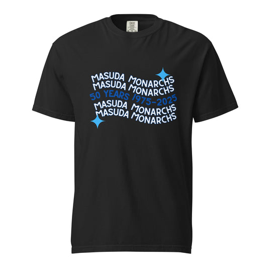 Signature | Comfort Colors T-Shirt | Masuda Middle School | 50 Years Logo