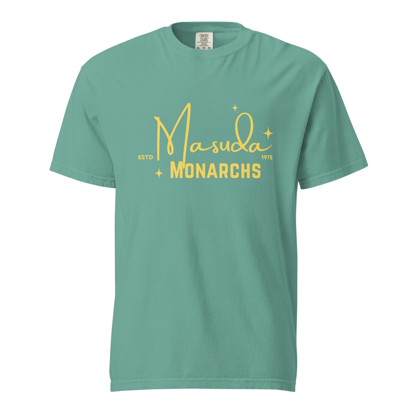 Signature | Comfort Colors T-Shirt | Masuda Middle School | Alt Script Logo