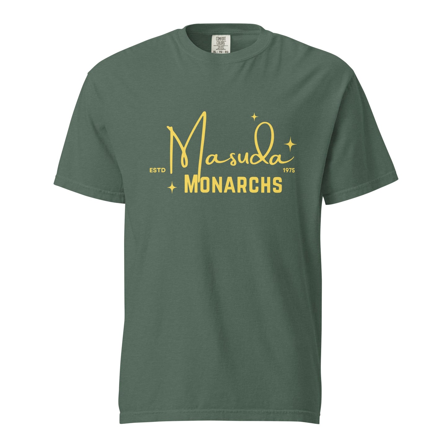 Signature | Comfort Colors T-Shirt | Masuda Middle School | Alt Script Logo