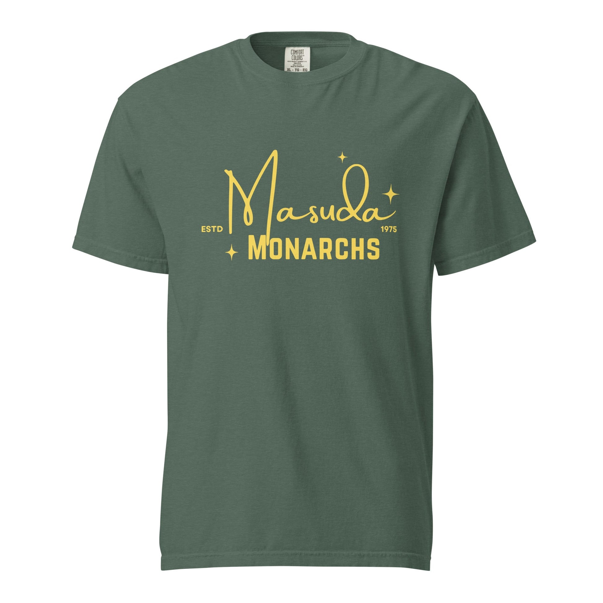 Signature | Comfort Colors T-Shirt | Masuda Middle School | Alt Script Logo