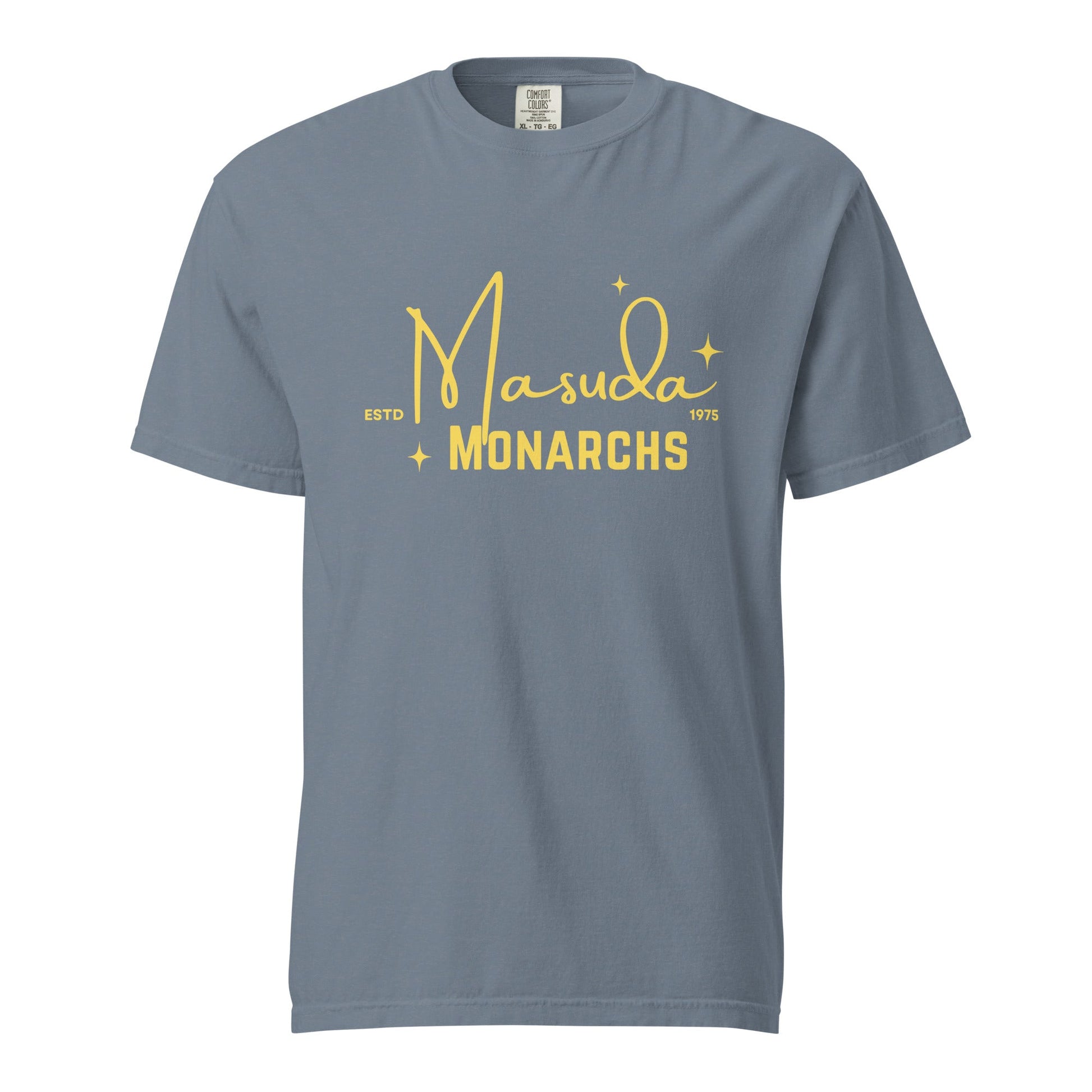 Signature | Comfort Colors T-Shirt | Masuda Middle School | Alt Script Logo