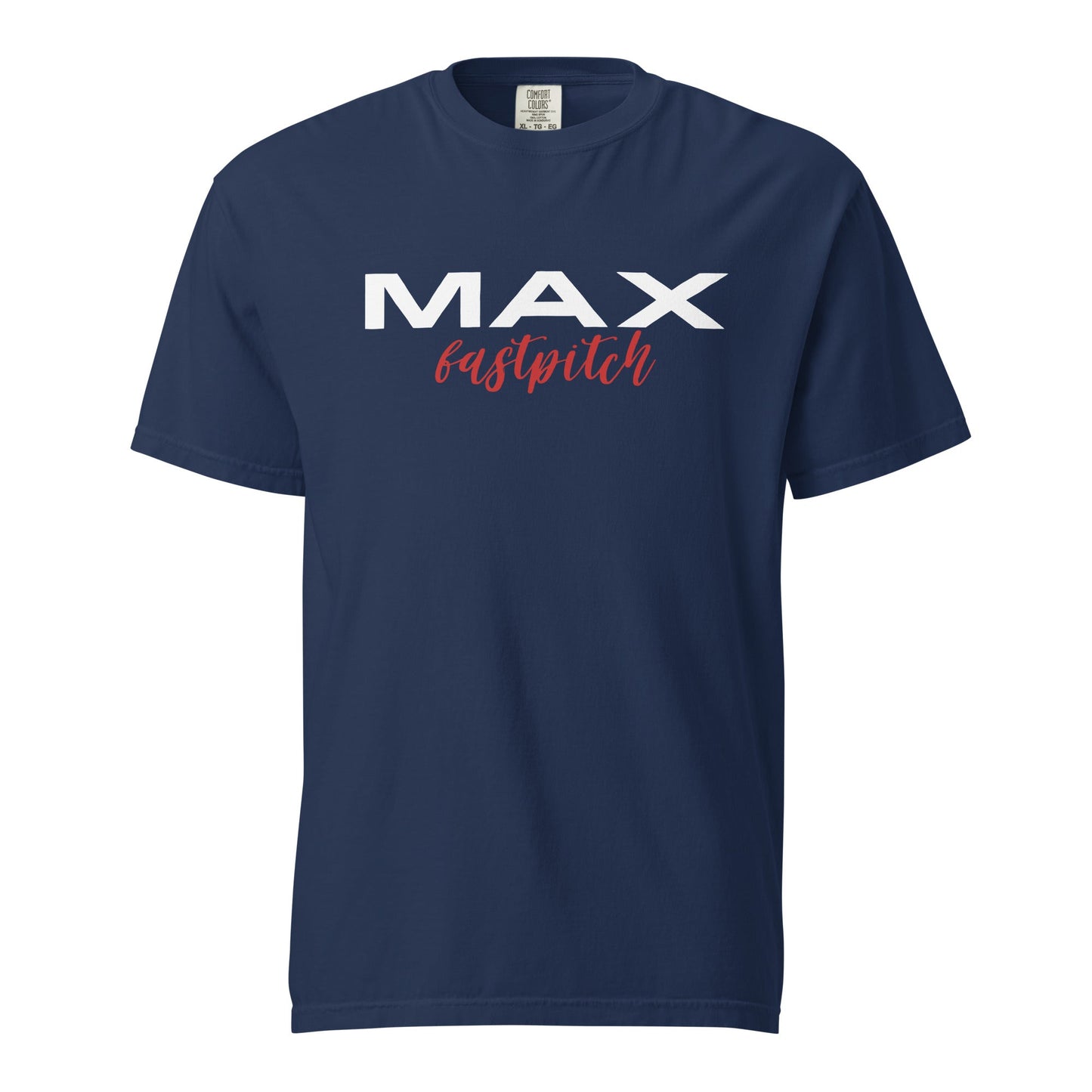 Signature | Comfort Colors T-Shirt | MAX Fastpitch | Stars Logo