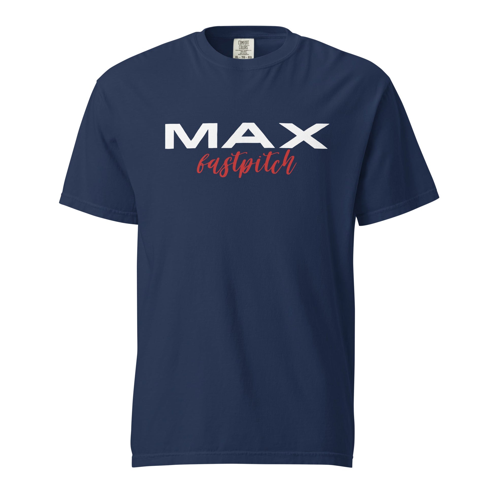 Signature | Comfort Colors T-Shirt | MAX Fastpitch | Stars Logo