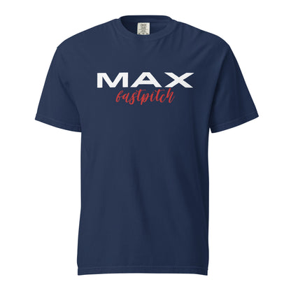 Signature | Comfort Colors T-Shirt | MAX Fastpitch | Stars Logo