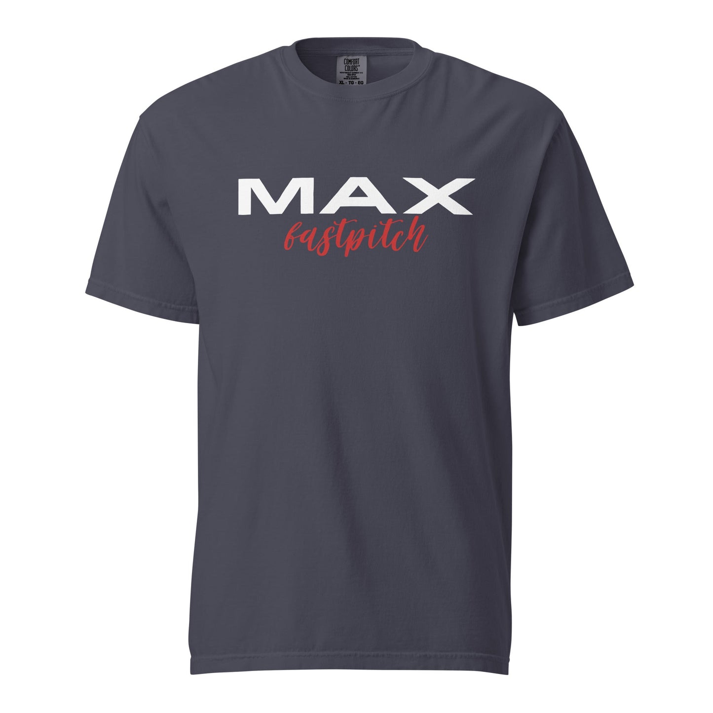 Signature | Comfort Colors T-Shirt | MAX Fastpitch | Stars Logo