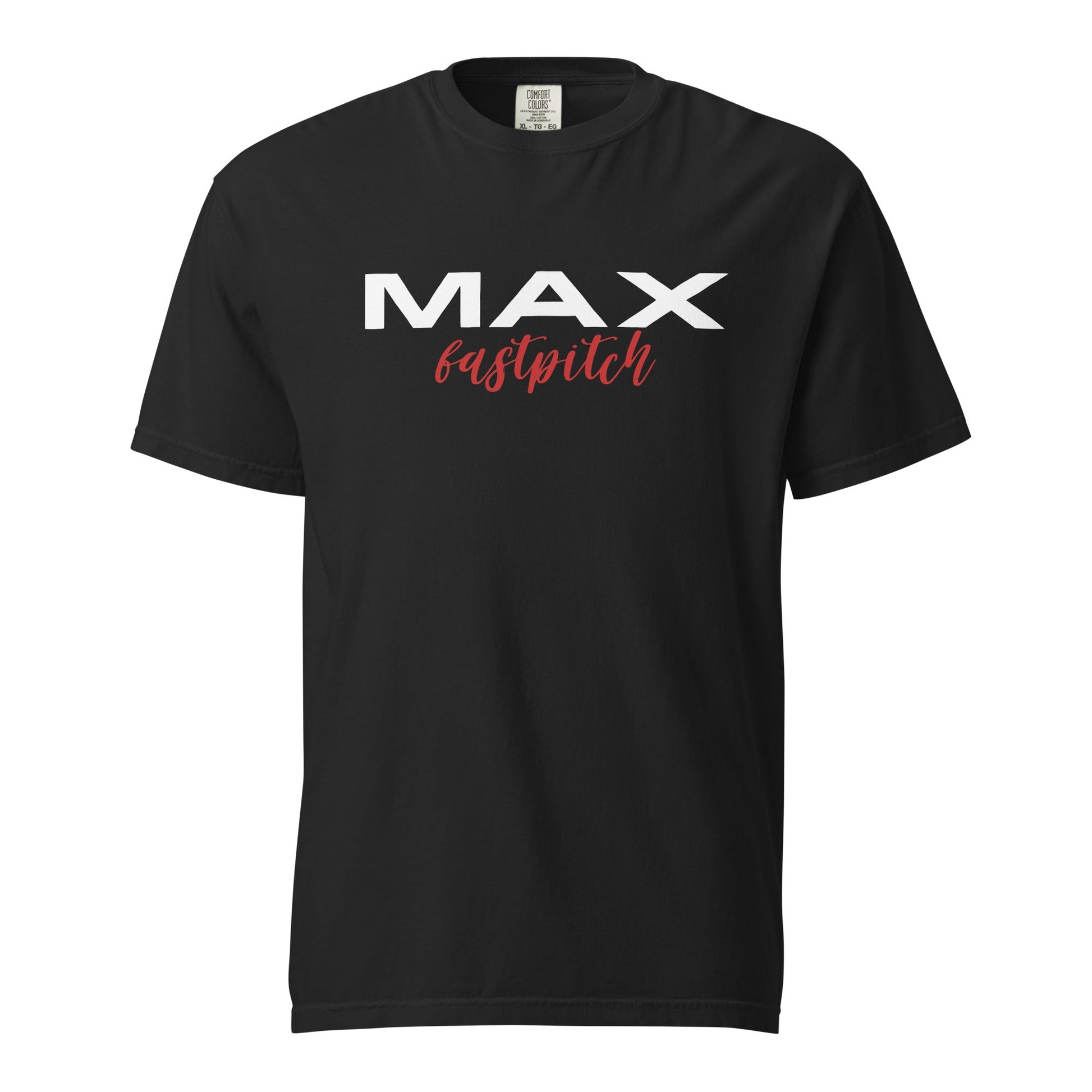 Signature | Comfort Colors T-Shirt | MAX Fastpitch | Stars Logo