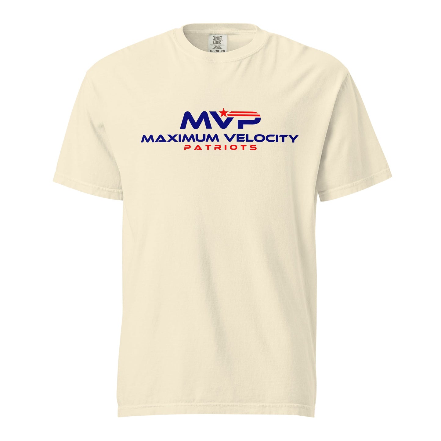 Signature | Comfort Colors T-Shirt | Maximum Velocity Youth Sports | Vanguard Logo