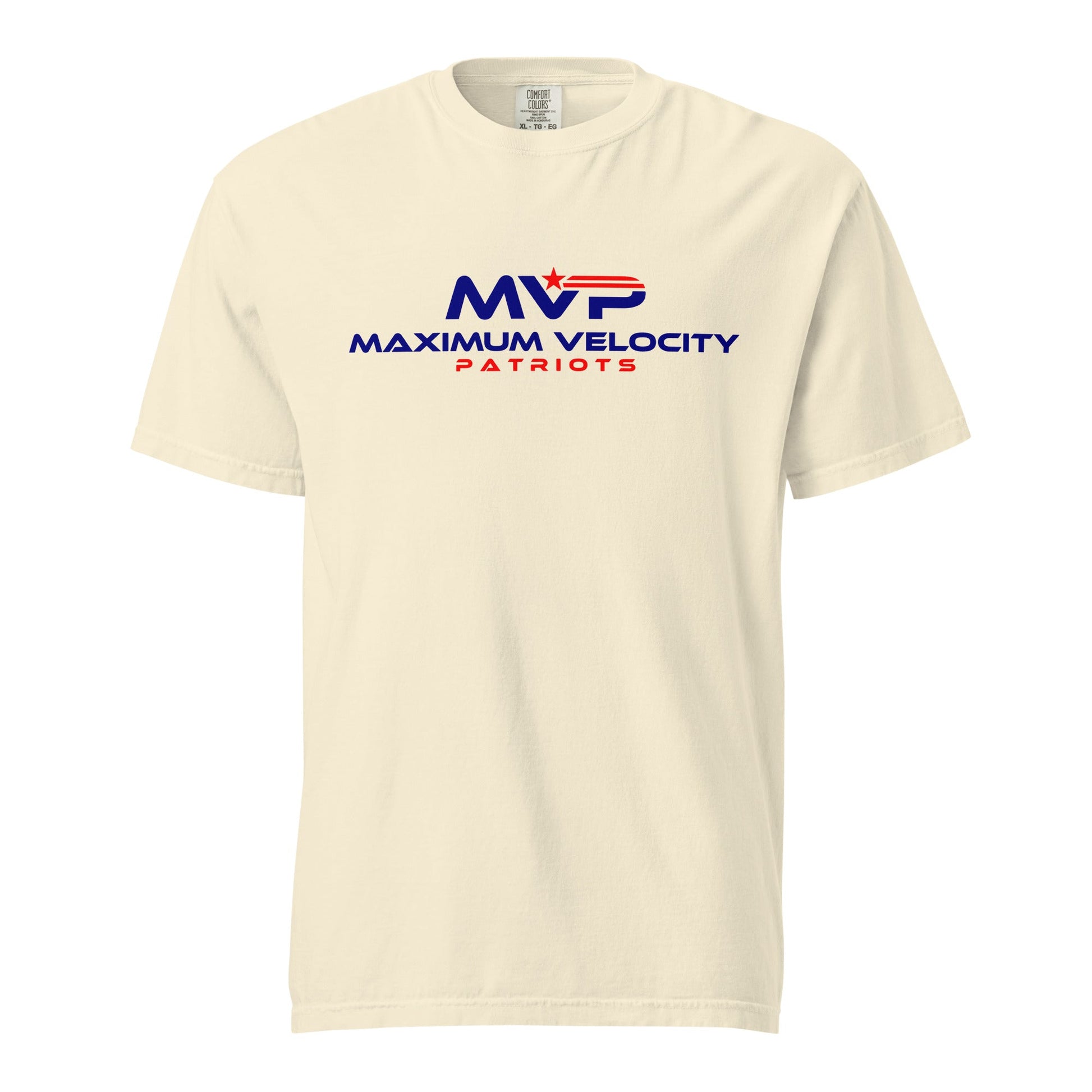 Signature | Comfort Colors T-Shirt | Maximum Velocity Youth Sports | Vanguard Logo