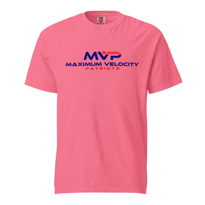 Signature | Comfort Colors T-Shirt | Maximum Velocity Youth Sports | Vanguard Logo