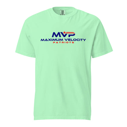 Signature | Comfort Colors T-Shirt | Maximum Velocity Youth Sports | Vanguard Logo