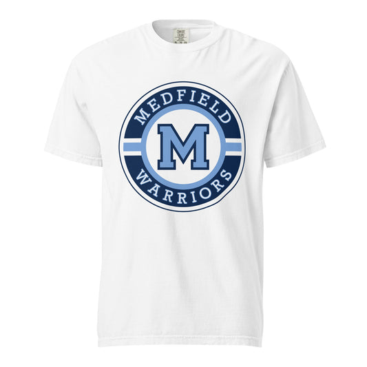 Signature | Comfort Colors T-Shirt | Medfield Softball | Badge Logo
