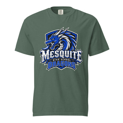 Signature | Comfort Colors T-Shirt | Mesquite High School | Emblem Logo