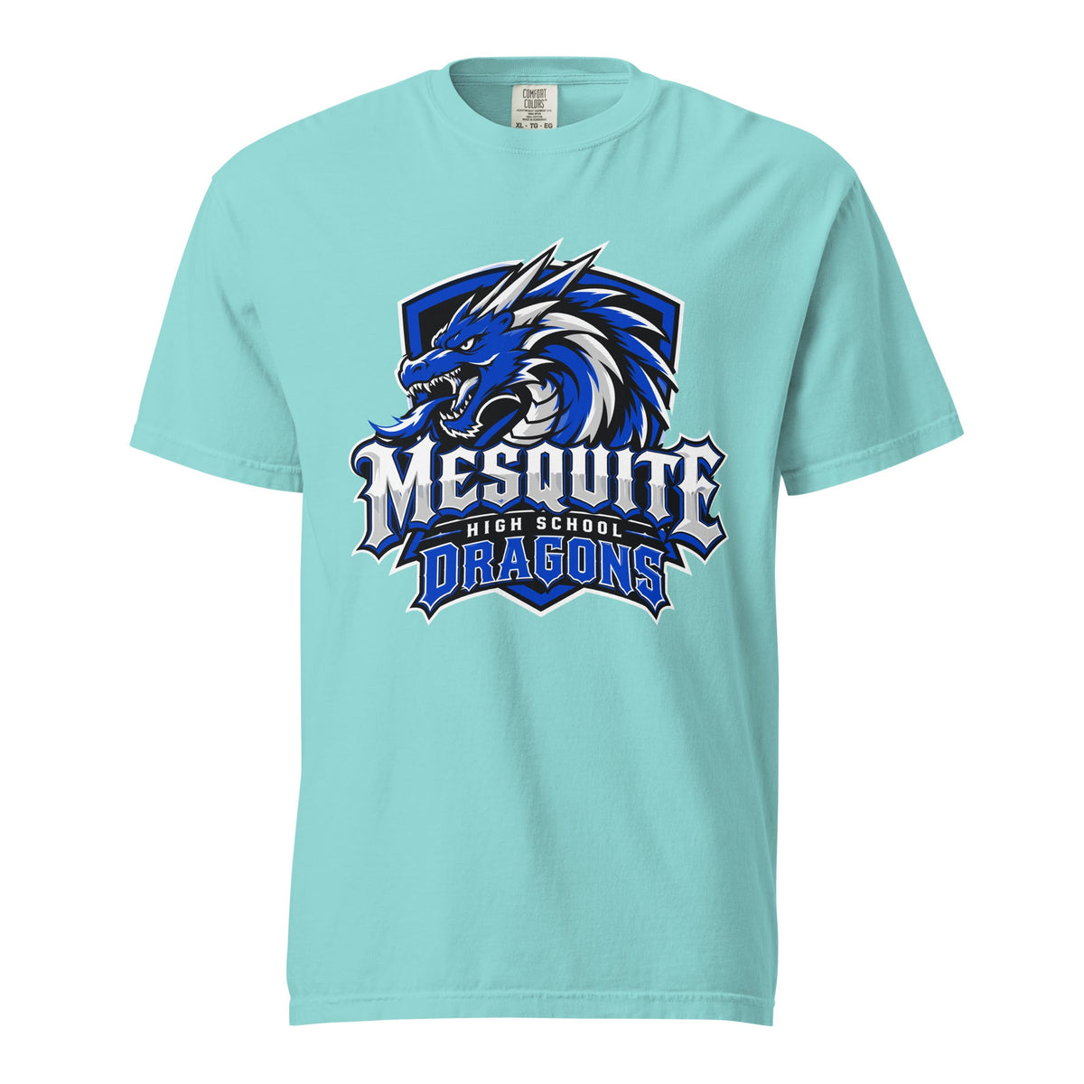 Signature | Comfort Colors T-Shirt | Mesquite High School | Emblem Logo