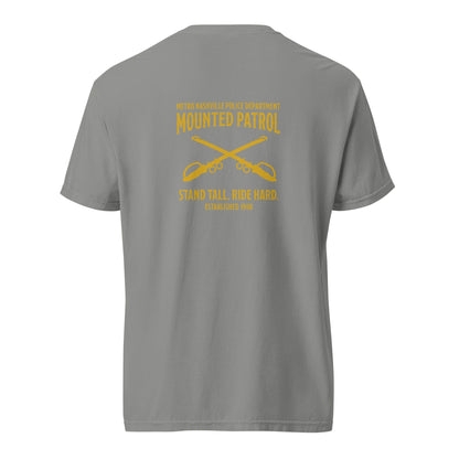 Signature | Comfort Colors T-Shirt | Metro Nashville Police Department Horse Mounted Patrol | Stand Tall Logo