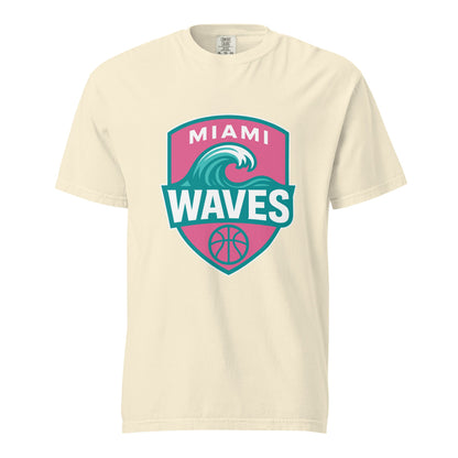Signature | Comfort Colors T-Shirt | Miami Waves | Shield Logo
