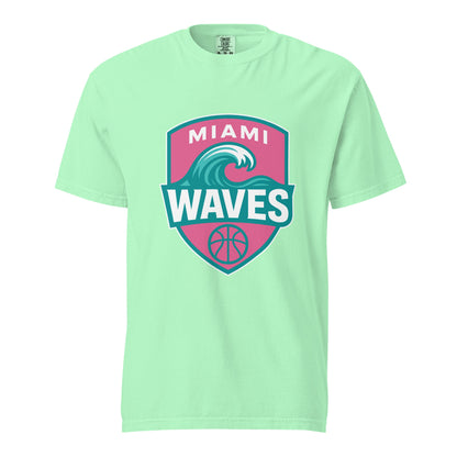 Signature | Comfort Colors T-Shirt | Miami Waves | Shield Logo