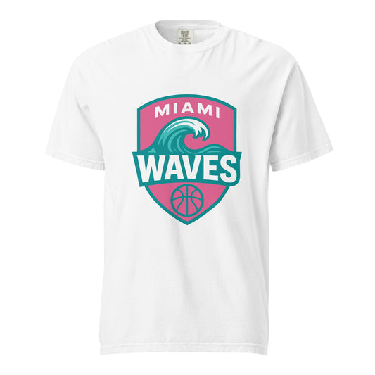 Signature | Comfort Colors T-Shirt | Miami Waves | Shield Logo