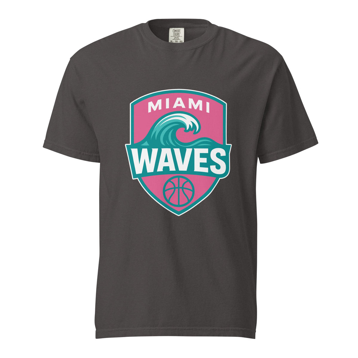 Signature | Comfort Colors T-Shirt | Miami Waves | Shield Logo