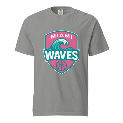 Signature | Comfort Colors T-Shirt | Miami Waves | Shield Logo