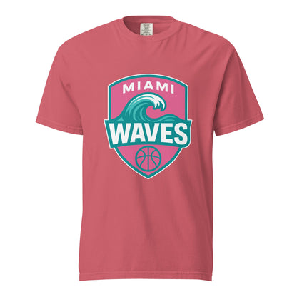 Signature | Comfort Colors T-Shirt | Miami Waves | Shield Logo