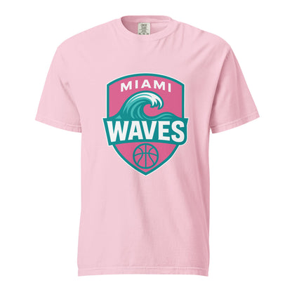 Signature | Comfort Colors T-Shirt | Miami Waves | Shield Logo
