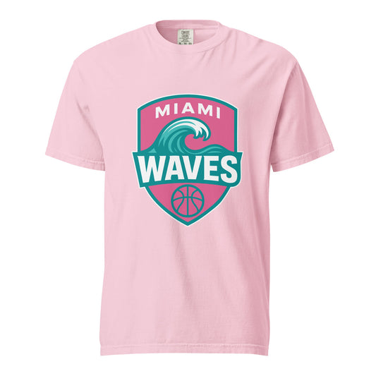 Signature | Comfort Colors T-Shirt | Miami Waves | Shield Logo