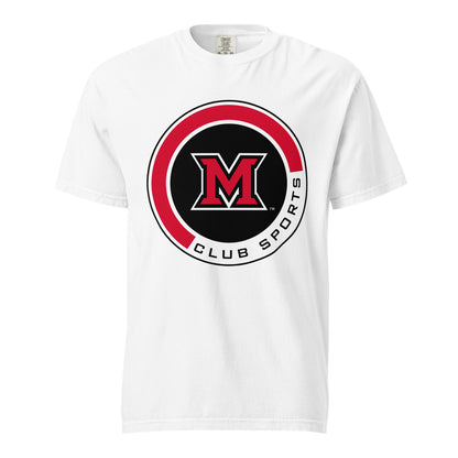Signature | Comfort Colors T-Shirt | Miami Women's Hockey | Badge Logo