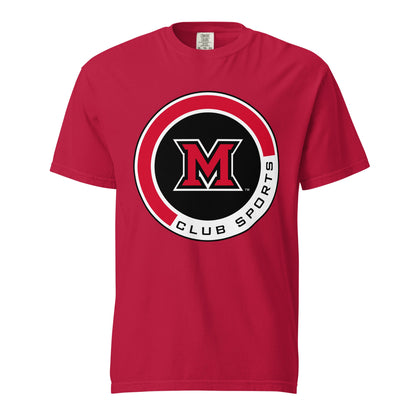 Signature | Comfort Colors T-Shirt | Miami Women's Hockey | Badge Logo