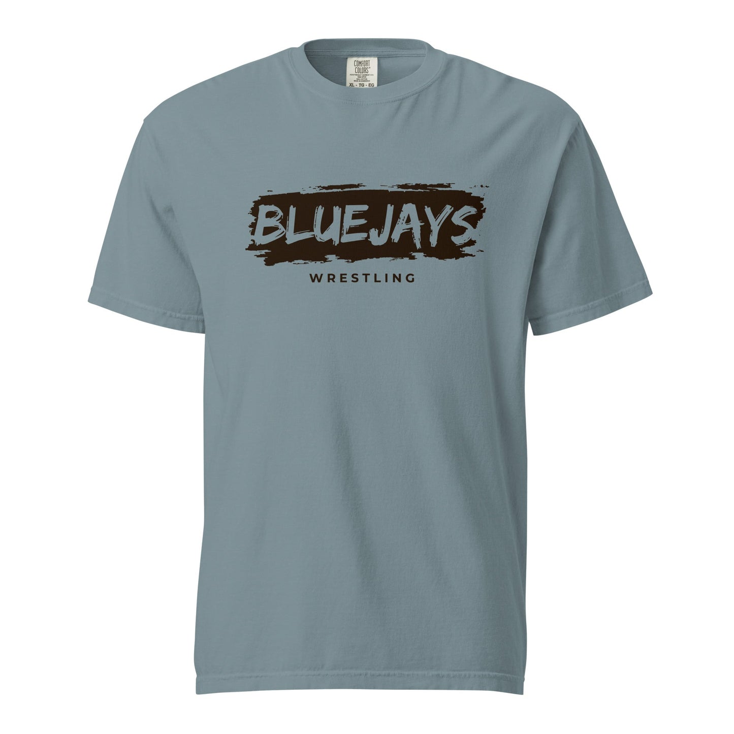 Signature | Comfort Colors T-Shirt | Middlesex Bluejays Wrestling | Script Logo