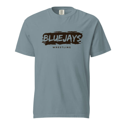 Signature | Comfort Colors T-Shirt | Middlesex Bluejays Wrestling | Script Logo