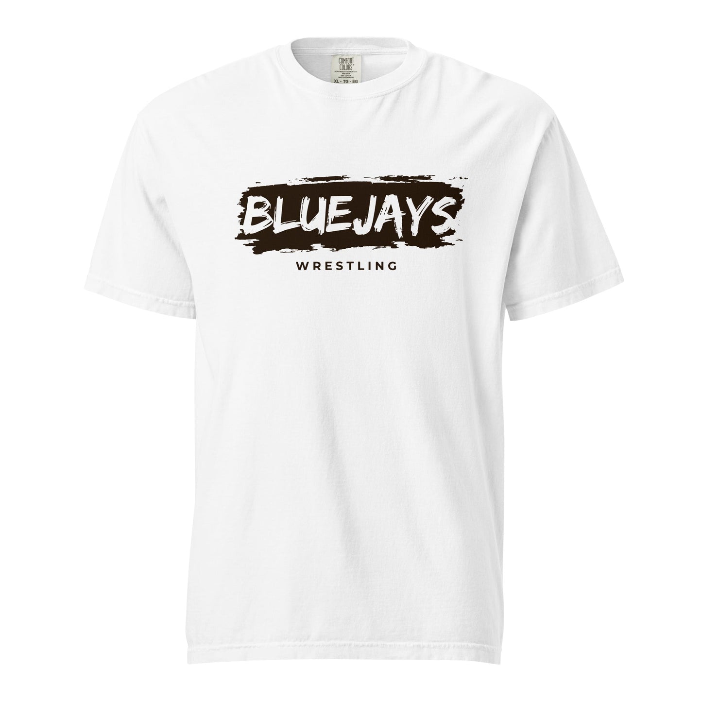 Signature | Comfort Colors T-Shirt | Middlesex Bluejays Wrestling | Script Logo