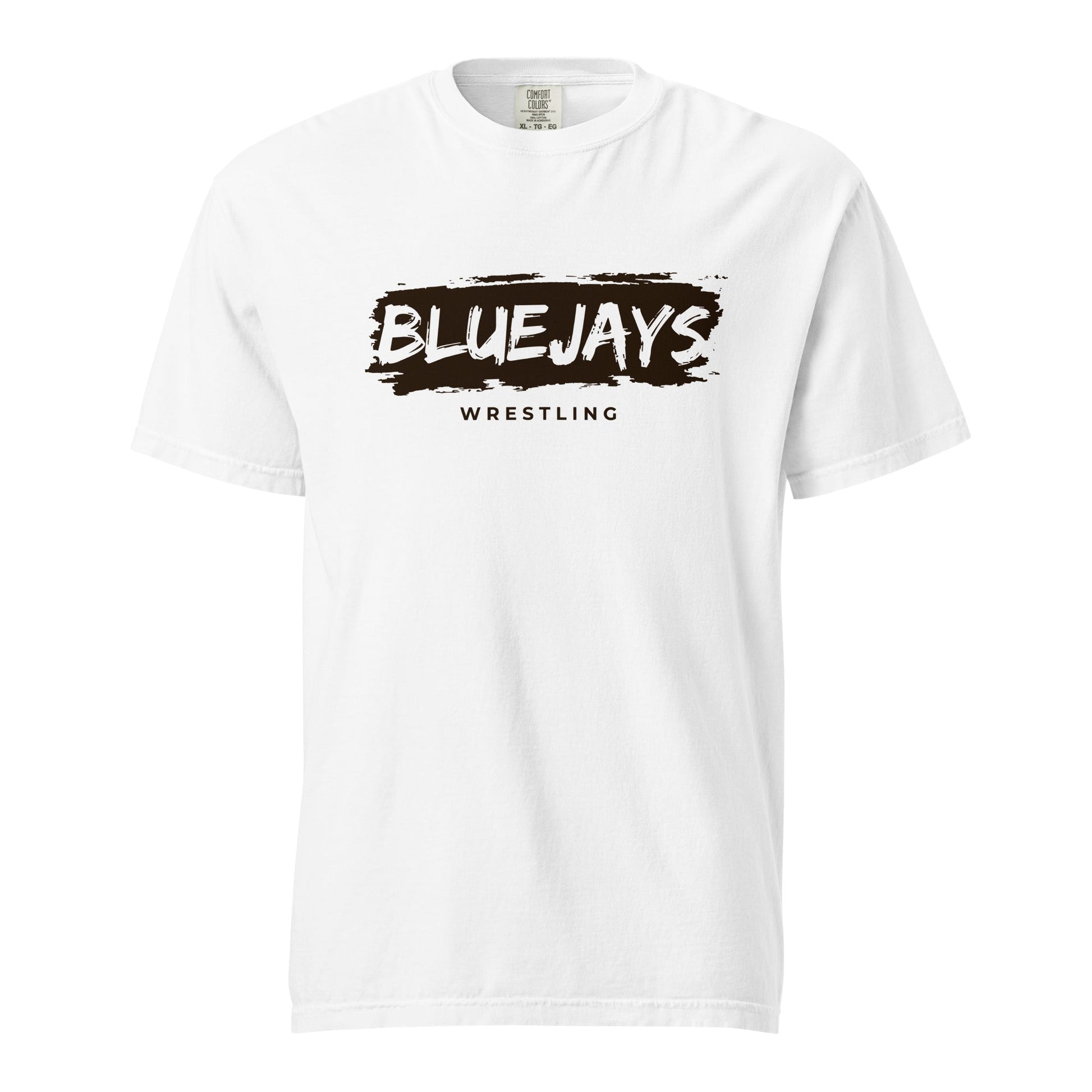 Signature | Comfort Colors T-Shirt | Middlesex Bluejays Wrestling | Script Logo