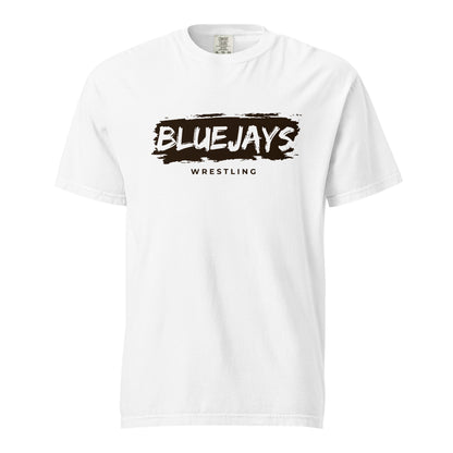 Signature | Comfort Colors T-Shirt | Middlesex Bluejays Wrestling | Script Logo