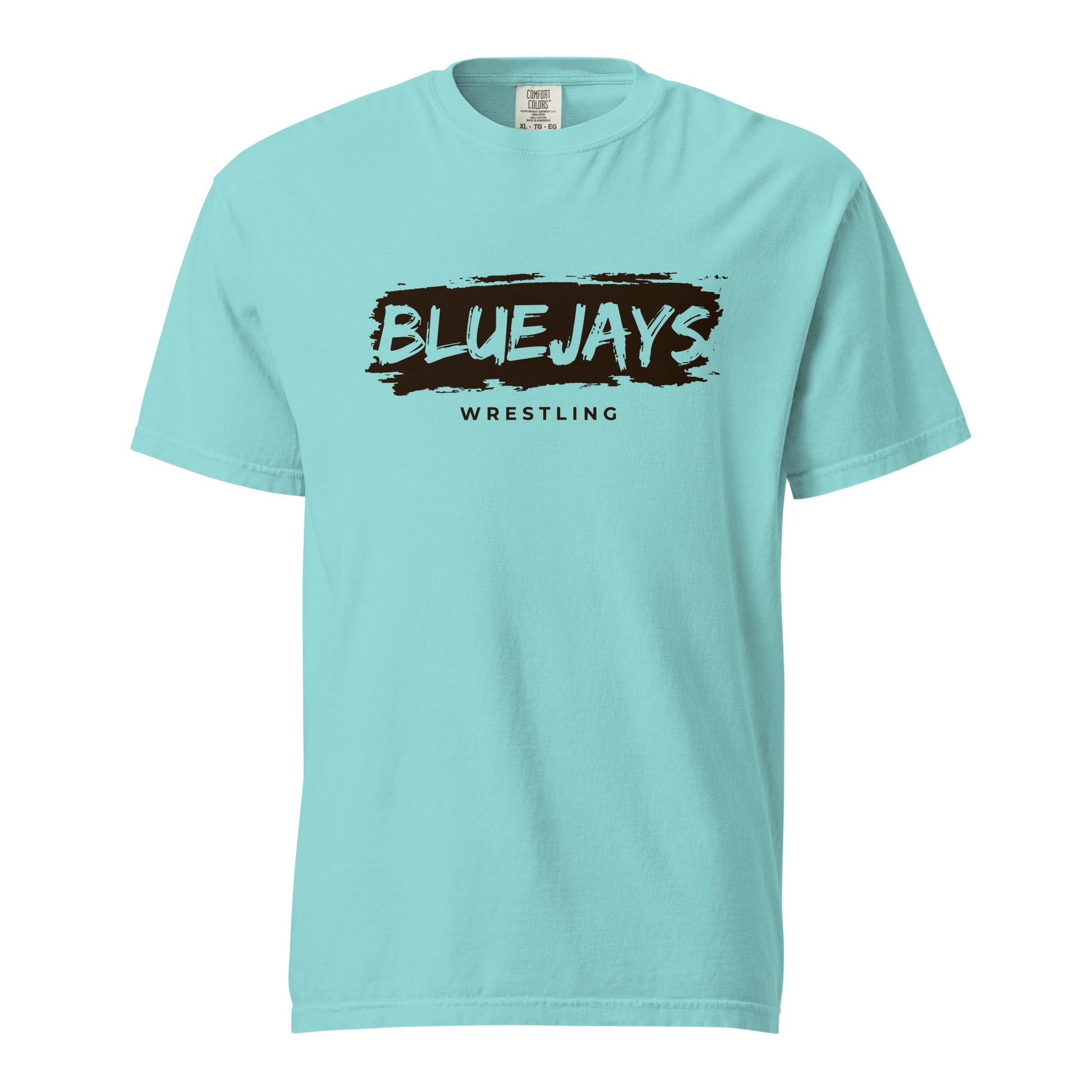 Signature | Comfort Colors T-Shirt | Middlesex Bluejays Wrestling | Script Logo