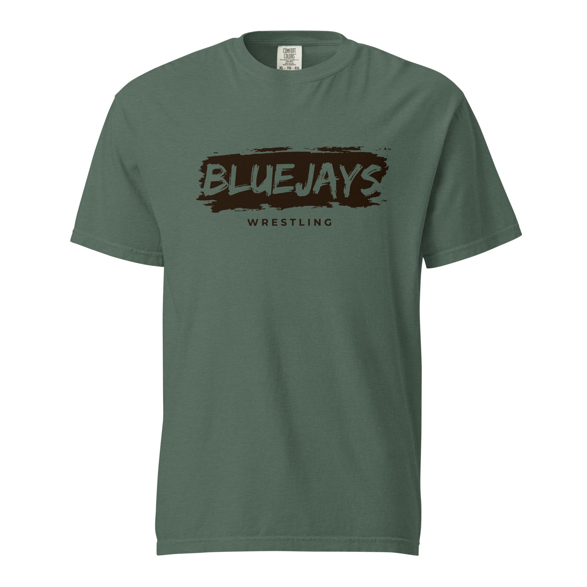 Signature | Comfort Colors T-Shirt | Middlesex Bluejays Wrestling | Script Logo