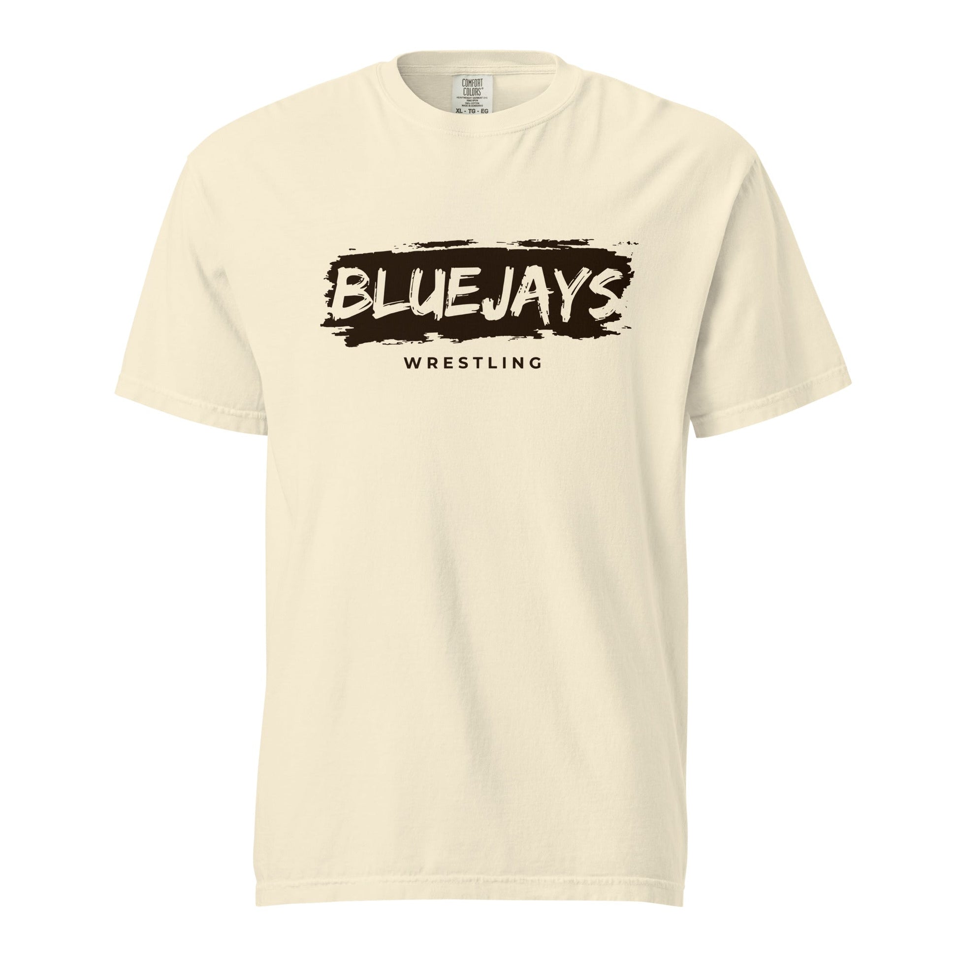 Signature | Comfort Colors T-Shirt | Middlesex Bluejays Wrestling | Script Logo