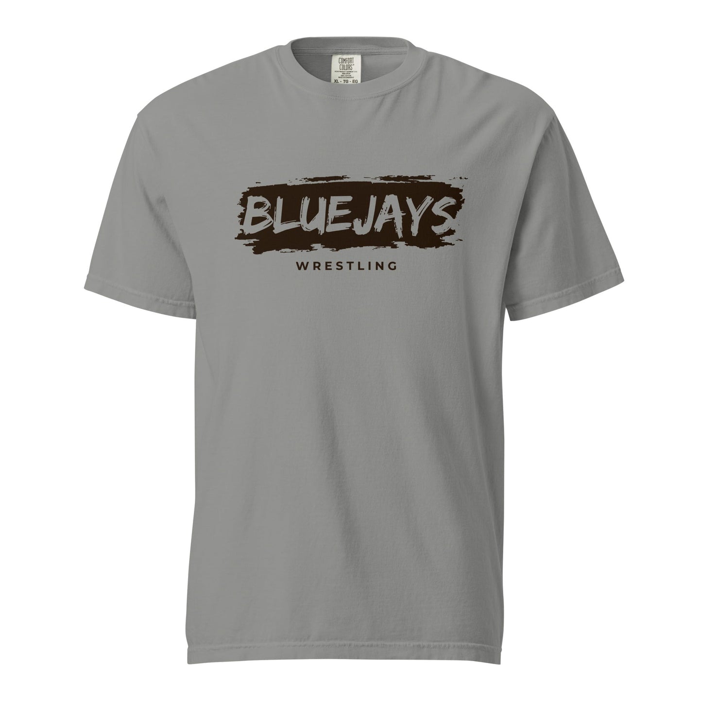 Signature | Comfort Colors T-Shirt | Middlesex Bluejays Wrestling | Script Logo